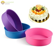 6 Inch Cake Mold Silicone Round Mousse Bread Muffin Pan Bakeware Mould Baking Tr
