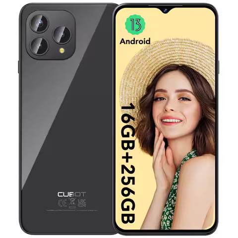CUBOT P80 – 6,5-Zoll-FHD+-Smartphone, 8 GB und 256 GB, 48-MP-Dreifachkamera, 5200-mAh-Akku, Android 