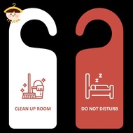 〔8C05〕 Do Not Disturb Door Sign Hanging Sign Shop Pendant Room Cleaning Double-sided Door Tags For C