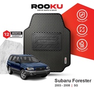 Rooku Car Mat Subaru Forester 2003-2008 SG