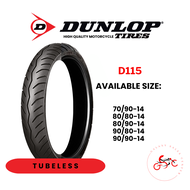 LOW PRICE AND HIGH QUALITY TIRE DUNLOP D115 TUBELESS BY  14