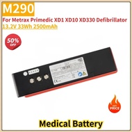 M290 High Quality Medical Battery 13.2V 2500mAh for Metrax Primedic XD1 XD10 XD330 Defibrillator Bra
