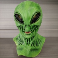NEW Alien Cosplay Mask Full Head Mask Latex Halloween Mask Masquerade Carnival Party Props Women Men