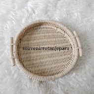 Round Rattan Tray/Rattan Tray/Rattan Basket/Rattan Basket/Rattan Basket