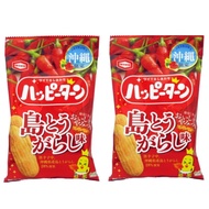 Okinawa souvenir Happy Turn island chili pepper flavor 34g x 2 bags set  Island chili pepper spicy s