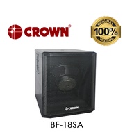BF-18SA CROWN ACTIVE SUBWOOFER 18" SUBWOOFER 1200-1500 WATTS POWER