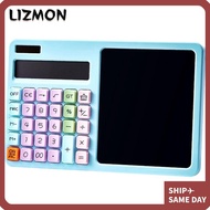 LIZMON  Calculator, Large LCD Display Dual Power Supply Scientific Calculator, 12-Digit Standard Fun