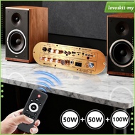 [LovoskibcMY] Channel Audio Amplifier D900 2.1 10M Port Home Theater Audio Receiver Board for AUX US