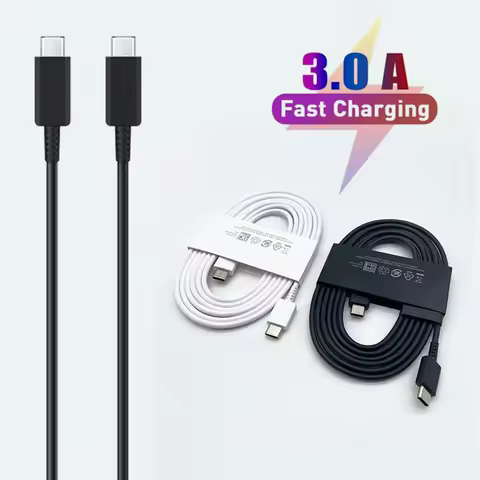 Samsung 45W/25W PD Fast Charger Cable USB C To Type C Data 3A USB Cable For Galaxy S25 S24 S23 Ultra
