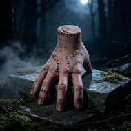 Wednesday Addams Thing Hand Prop, Realistic Latex Hand, Halloween Home Decor, Cosplay Supply And Orn