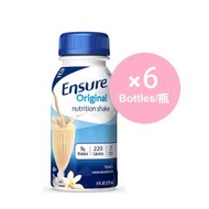 Ensure 加營素即飲裝 (呍呢嗱味) 237ml × 6瓶裝 (平行進口)
