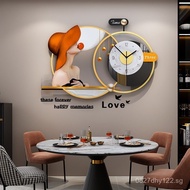 Living Room Clock Creative Wall Clock Simple Luxury Clock Modern European Style Personalized Wall Cl