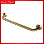 Wander Cloudly Gold Plating Grab Bar Stainless Steel Bathroom Hand Grip Tub Handgrip Tower Bar