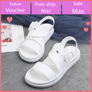 Giày Sandal nữ 3 phân chống nước cao su quai chéo V246