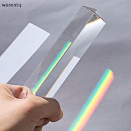 [ONTQ] 30*30*60mm Triangular Prism BK7 Optical Prisms Glass Physics Teaching Refracted