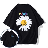 F GDRAGON GDRAGON Pain Clothes Concert Peripheral Support Clothes Printed Loose Pure Cotton Short-Sl