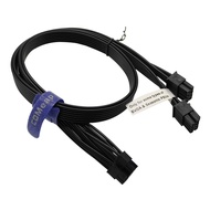 12 Pin GPU Cable for EVGA Seasonic PSUs, Dual PCIe 8 Pin Male to Mini 12 Pin for NVIDIA GeForce RTX 