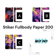 Fullbody Paper 2.00 stickers, custom motifs, all images