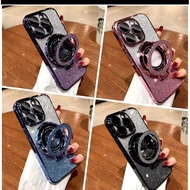 CASING REALME C85 PRO C33 C30 C30S SOFTCASE LIST CHROME GLITTER STANDINGRing