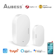 Aubess Tuya Zigbee Door And Window Magnetic Sensor Wireless Connection Smart Home Security Alas Door Window Automation S
