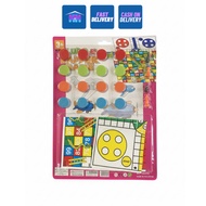 H&H Classic Board Game Set Ludo and Snakes & Ladders