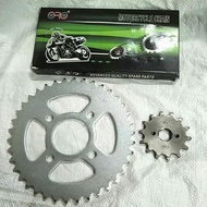 DTM 150/200 SPROCKET SET 520*