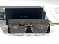 PRADA กรอบแว่นตา รุ่น  VPR 59Z SVF ( Pink-Gold ) New Collection
