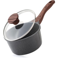 SENSARTE Single Handle Pot, 6.3 inches (16 cm), IH/Gas Compatible, Single Serving Pot, Sauce Pan, Mi