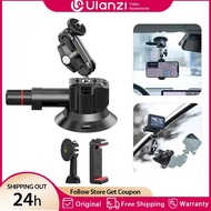 Ulanzi Car Phone Action Camera Holder Hand Pump Suction Cup 360° Adjustable 1/4" 3/8" For GoPro Inst