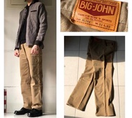 Big John moleskin work pants lot ML104 Sz31x33（絕版品日本製）