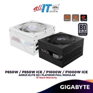 Gigabyte AORUS ELITE 80+ Platinum Full Modular ATX 3.0 PCIe 5.0 Power Supply - AE850PM (850W) / AE10