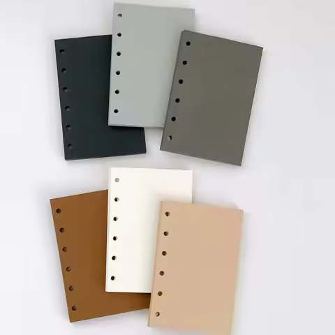 50Sheets A7 Loose-Leaf Notebook Refill Paper Index Inside Page Cards Separator Page Paper Inner Refi