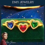 DMY Jewelry Cincin Emas Asli 24 Karat 5 Gram Ada Surat Cincin Potong