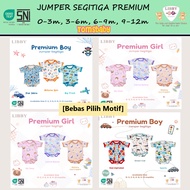 [TOMS] LIBBY (1pcs/pack) Premium Short Romper Jumper with Printed Motif (0-12 months) baby romper ba