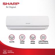 SHARP AHA5ZCY AIR CONDITIONER | AC 1/2 PK TURBO COOL