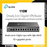 TP-Link ER7212PC Omada 3-in-1 Gigabit VPN Router