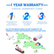 MeeGoo 1 Year / 6 Months /3 Months Warranty Card(electronic version) All products come with warranty