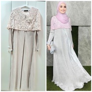 Bella Ammara Daenerys Jubah ♡ Preloved ♡