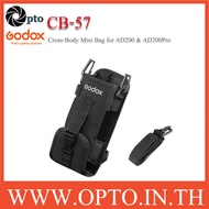Godox CB-57 Cross-Body Mini Bag for AD200 & AD200Pro Pocket Flashes AD200 And AD200Pro CB57