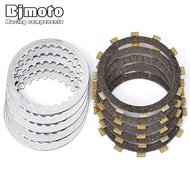 Clutch Friction Plates For 21441-12010/21441-42G00/21441-12000 21451-23000 5 For Suzuki AX100R AX100