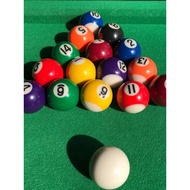 Children's Pool Table Accessories Black 8 American Pool Ball Cue 16 Colorful Crown Brand Toys