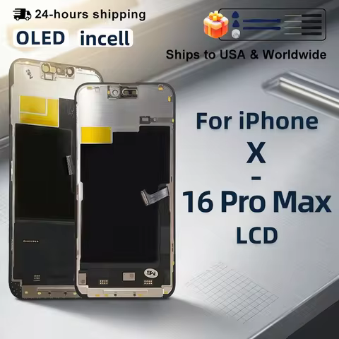 AAA+ OLED Display For iPhone XS 11 Pro LCD 3D Touch Screen Digitizer For iPhone 12 Pro Max Screen 13