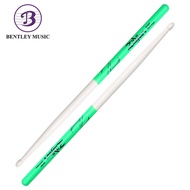 Zildjian Z5BMDG Dip Series 5B Maple Green Dip Drumsticks Drum Stick