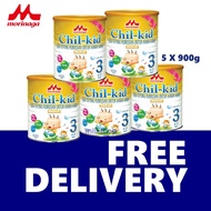 MORINAGA CK3 900g set of 5 4902720131803 CK-3 BF3 BFGrow Chil-Kid Oishi 1-7 tahun