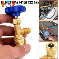 [Mulstore] Brass 1/4 SAE Auto AC Can Valve Bottle Opener for R134A R22 R410A Gas