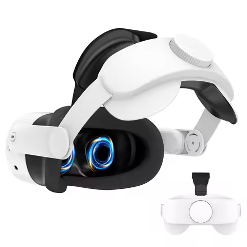Compatible with Quest 3S Elite Strap forEnhanced Support and Comfort in VR,Meta Quest 3S\Quest 3 Com