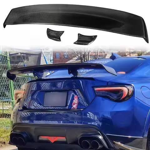 For Subaru BRZ Toyota 86 GT86 2012-2021carbon fiber material rear roof GT spoiler wing luggage compa