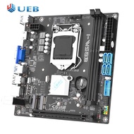 LGA 1150 Placa Mae เดสก์ท็อปเมนบอร์ดคอมพิวเตอร์กิกะบิตอีเธอร์เน็ต LGA1150 B85เมนบอร์ดเกมรองรับแกน4th