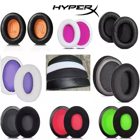 Original Ear Pads for HyperX Cloud II,Core,Silver,Could Alpha, Cloud MIX,Flight S,Stinger Headset re