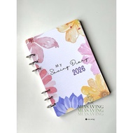 Savings Diary - My Saving Diary 2026 - size A5 - with cuffs